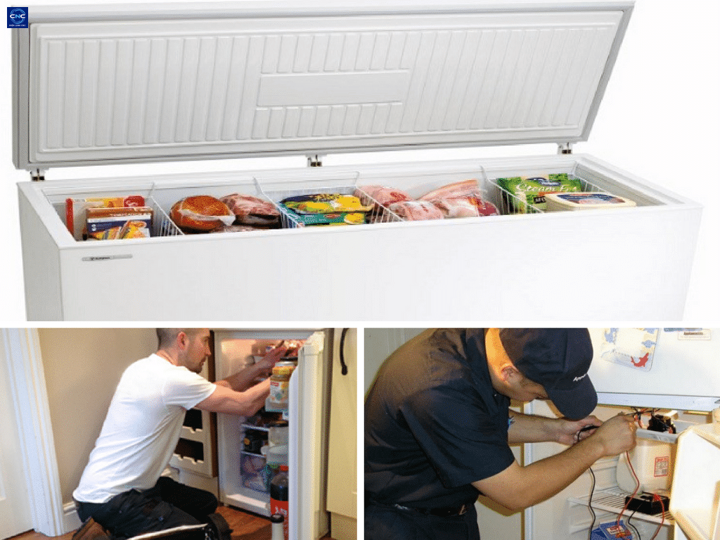 Các vấn đề tủ đông đang cần được sửa chữa