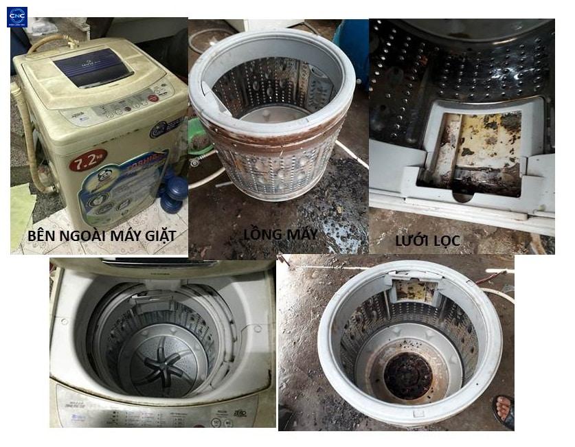 Những lưu ý khi tự vệ sinh máy giặt