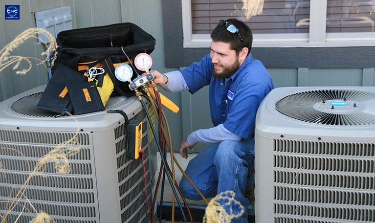 Bơm ga điều hòa: Những lưu ý cần biết 4 Các bước nạp gas điều hoà tại Điện lạnh CNC