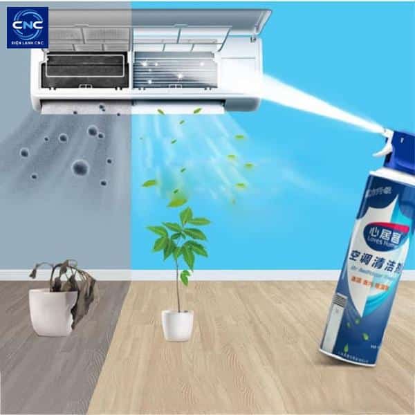 Bình xịt vệ sinh máy lạnh là gì - Hướng dẫn sử dụng 4 Hướng dẫn vệ sinh máy lạnh bằng bình xịt chuyên dụng đơn giản