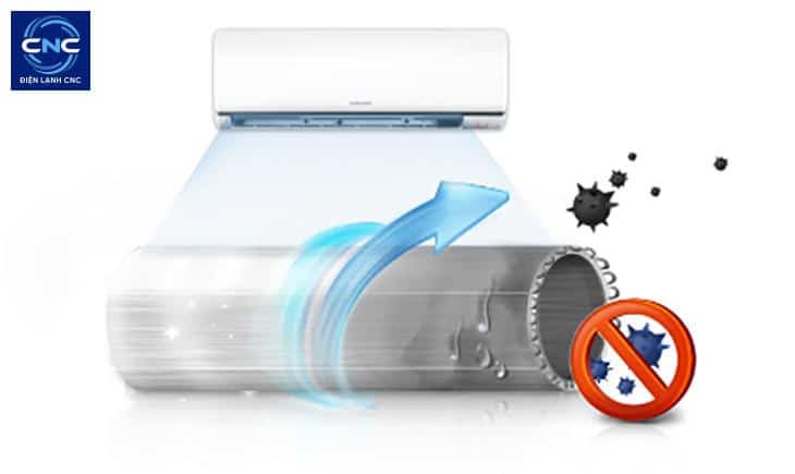 Chức năng tự vệ sinh máy lạnh