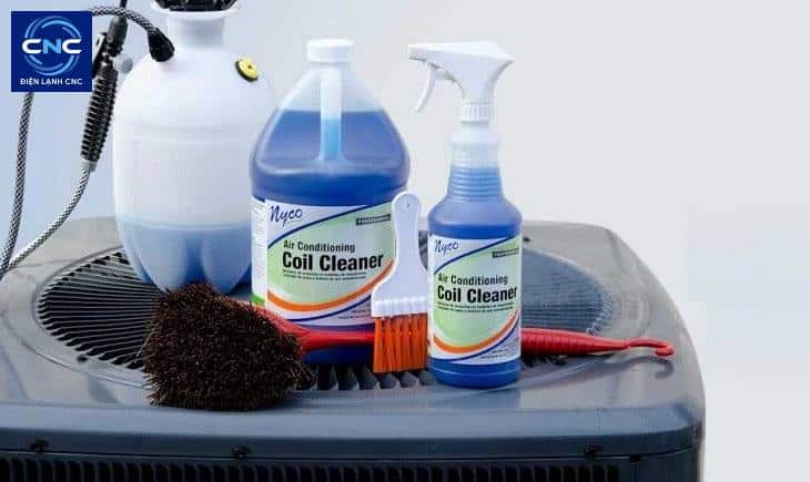 Cách sử dụng dung dịch vệ sinh máy lạnh hiệu quả 4 dung dịch vệ sinh máy lạnh