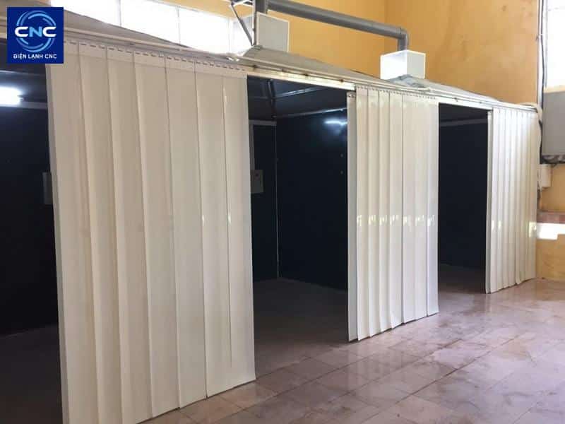 Cung cấp vật tư làm kho lạnh ở Hà Nội 6 Vật tư làm kho lạnh - Màn nhựa cách nhiệt PVC
