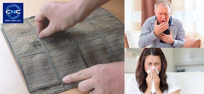 Tác hại của việc không vệ sinh điều hòa