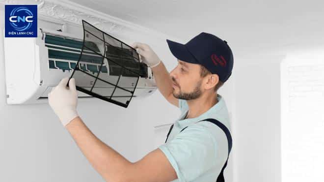 Cách vệ sinh dàn lạnh hiệu quả - Những lưu ý cần biết 4 Điện lạnh CNC - Chuyên vệ sinh dàn lạnh điều hòa uy tín, an toàn