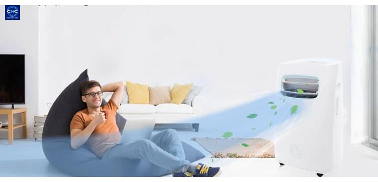 Hướng dẫn cách vệ sinh điều hòa di động 3 Vệ sinh các linh kiện của điều hòa di động