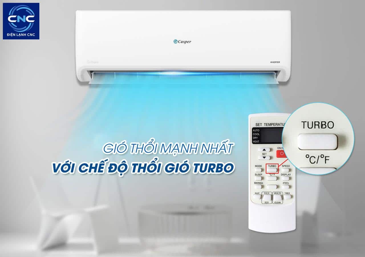 điều hoà casper không mát