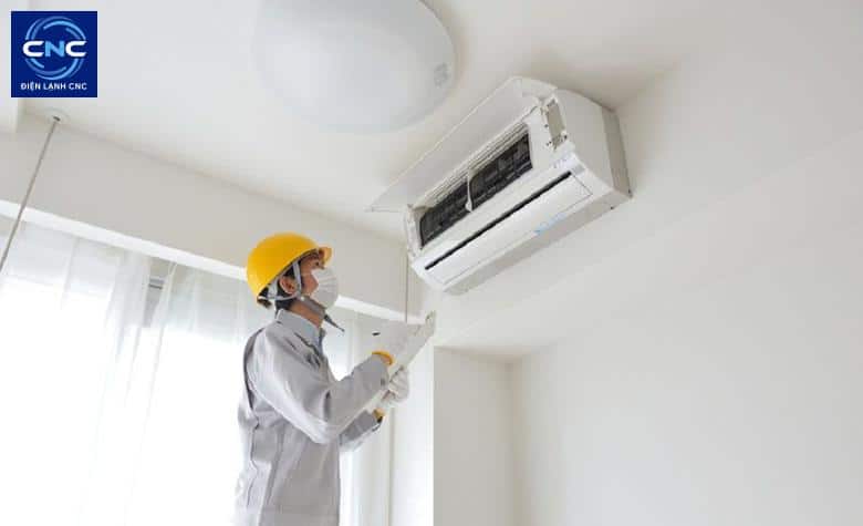 điều hoà ra gió nhưng không mát