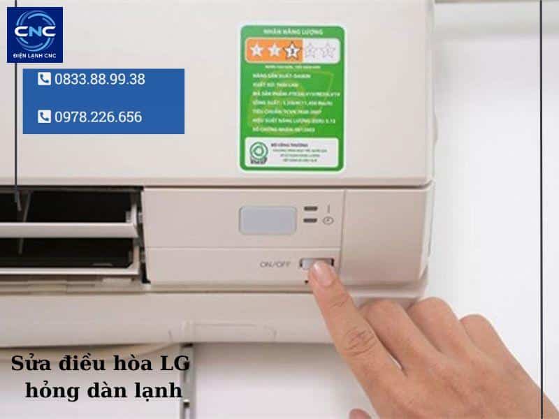 Sửa điều hòa LG giá rẻ, chuyên nghiệp, không phát sinh chi phí 2 điều hòa LG hỏng dàn lạnh