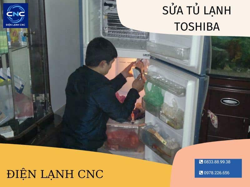 Sửa tủ lạnh Toshiba giá rẻ, uy tín - Khắc phục mọi sự cố 2 Quy trình sửa cữa tủ lạnh Toshiba tại Điện Lạnh CNC