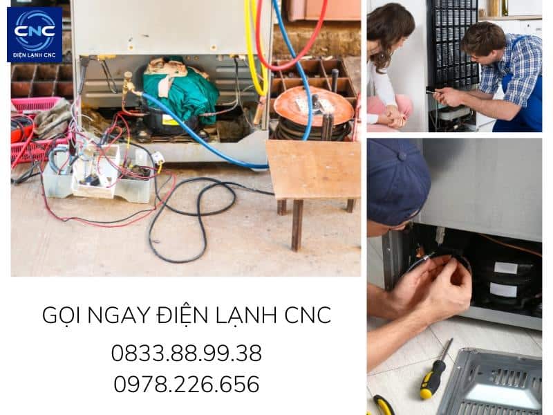SỬA TỦ LẠNH TẠI HÀ NỘI 4 Điện Lạnh CNC