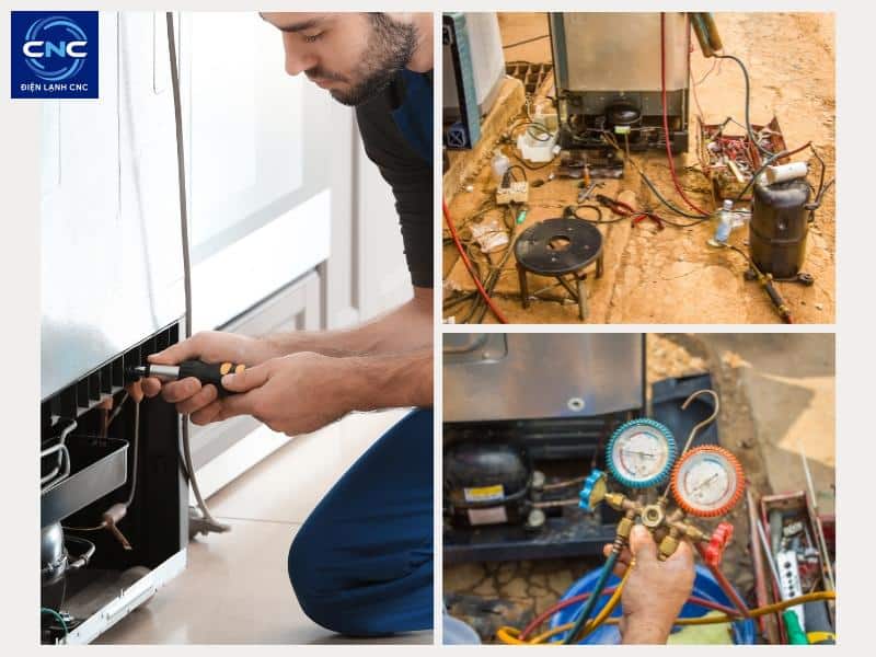 SỬA TỦ LẠNH TẠI HÀ NỘI 3 Quy trình sửa điện lạnh