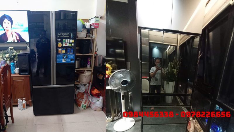 Sửa Tủ Lạnh Hitachi Tại Hà Nội 2 bơm ga điều hòa
