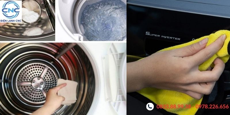 bảo dưỡng máy giặt lg