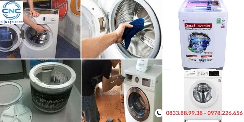 bảo dưỡng máy giặt lg
