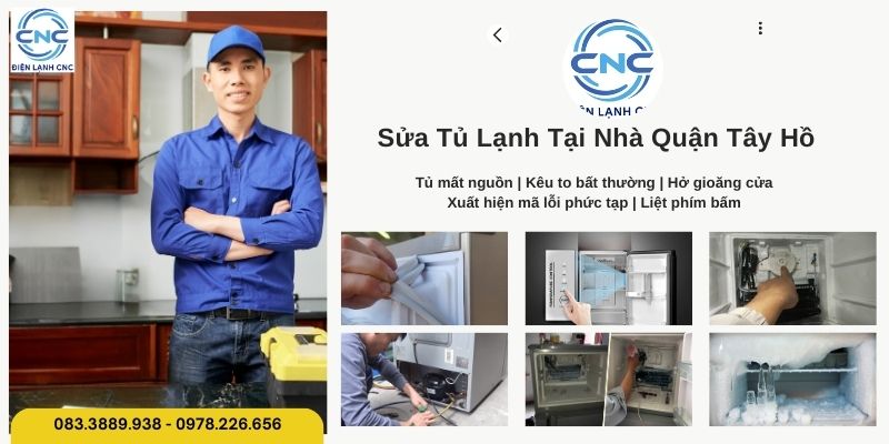 Sửa Tủ Lạnh Tại Nhà Quận Tây Hồ Nhanh 24/7, Ưu đãi 15 - 20% 1 sửa tủ lạnh tại nhà quận Tây Hồ