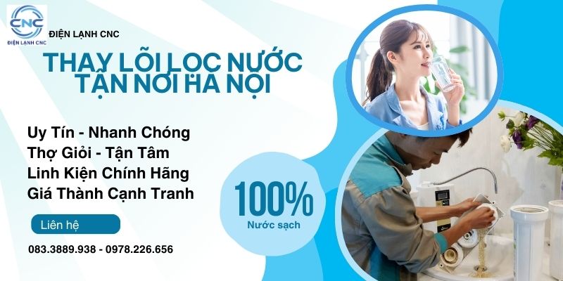 Thay lõi lọc nước