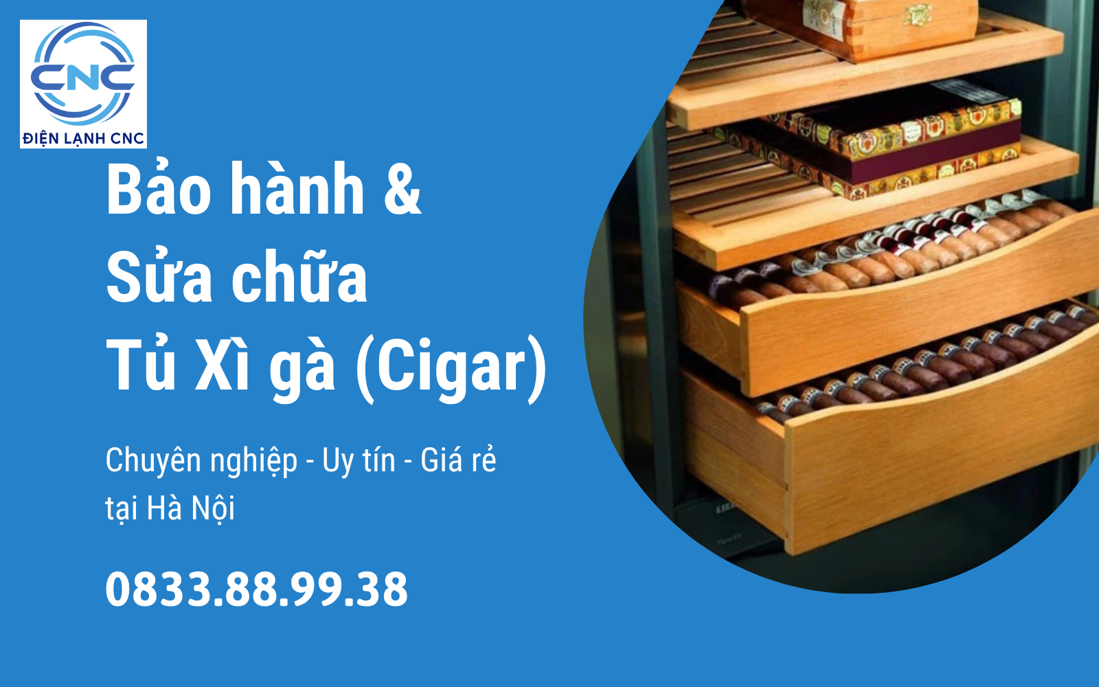 Bảo hành và sửa chữa tủ xì gà