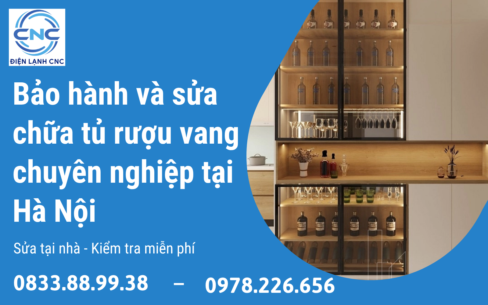 Bảo hành và sửa chữa tủ rượu vang chuyên nghiệp tại hà nội