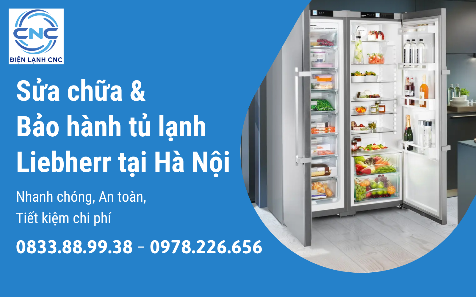 Sửa chữa và bảo hành tủ lạnh Liebherr tại Hà Nội