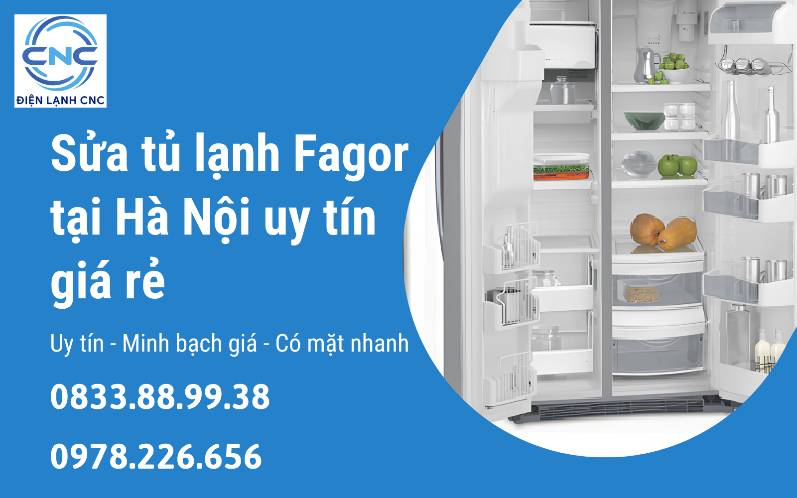 Sửa tủ lạnh Fagor tại Hà Nội uy tín giá rẻ